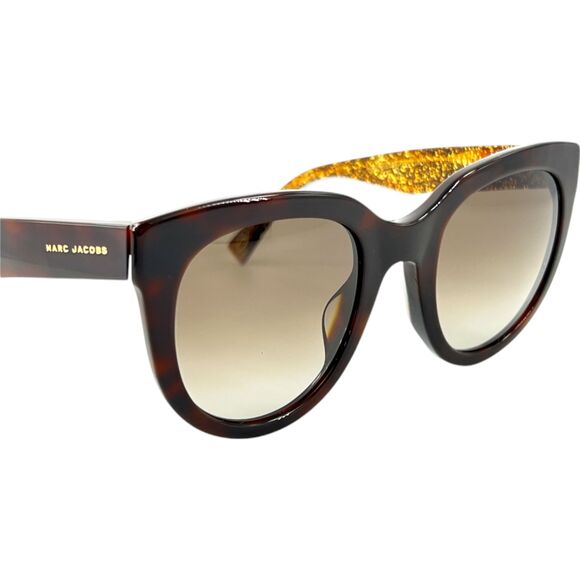 Marc Jacobs MARC 233S Womens Sunglass DXH Havana Brown Gold